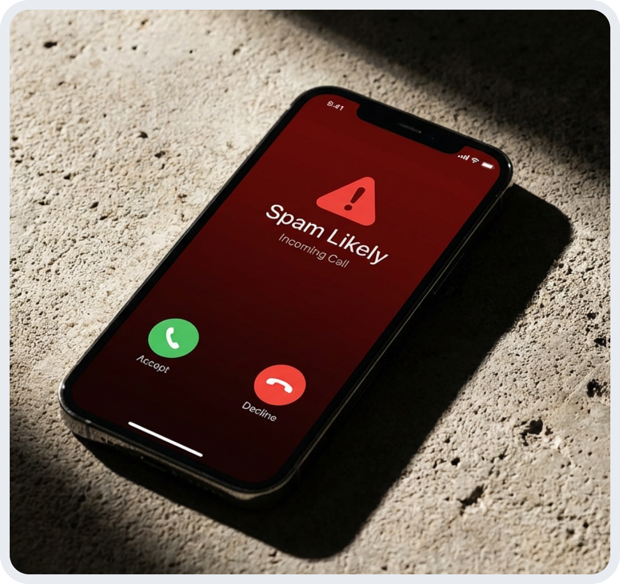 Spam Likely incoming call